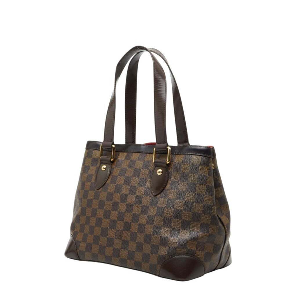 Louis Vuitton Damier Hampstead PM Tote Bag, Handbag N51205, Ebene Brown Leath... - Picture 2 of 13